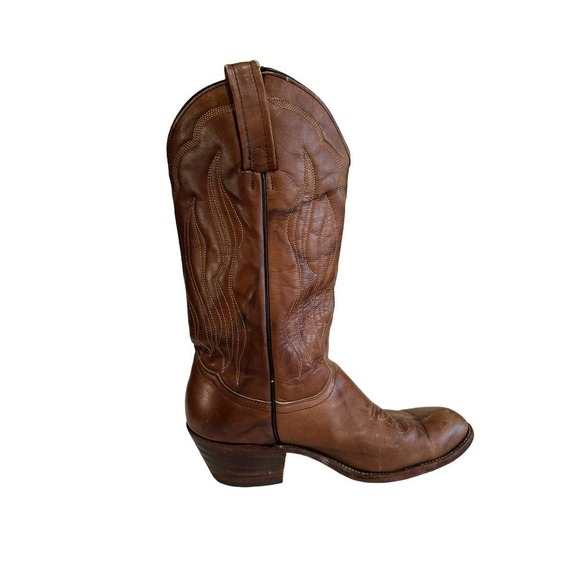 Frye 3849 Men’s Brown Leather Western Boots- sz 10 D main image 8